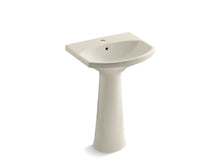 Load image into Gallery viewer, KOHLER 2362-1 Cimarron Pedestal bathroom sink with single faucet hole
