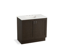 Load image into Gallery viewer, KOHLER K-99531-TK-1WC Poplin 36&amp;quot; bathroom vanity cabinet with toe kick and 2 doors
