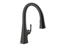 Load image into Gallery viewer, KOHLER K-22068 Graze Touchless pull-down kitchen sink faucet with three-function sprayhead
