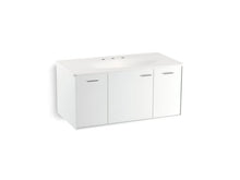Load image into Gallery viewer, KOHLER K-99561-1WA Jute 42&amp;quot; wall-hung bathroom vanity cabinet with 1 door and 2 drawers
