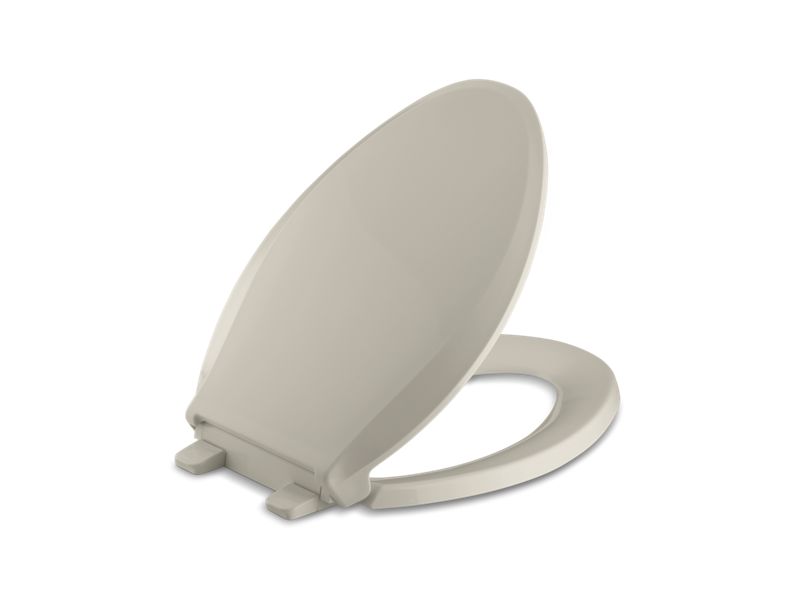 KOHLER K-4636 Cachet Quiet-Close elongated toilet seat