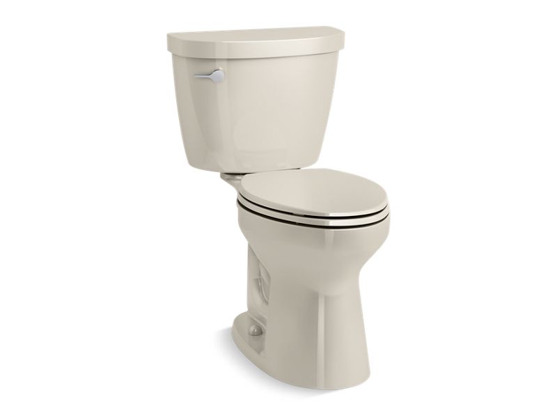 KOHLER K-31621 Cimarron Comfort Height Two-piece elongated 1.28 gpf chair height toilet