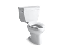 Load image into Gallery viewer, KOHLER 3505-0 Wellworth Classic Two-Piece Elongated 1.6 Gpf Toilet in White

