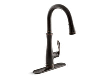 Load image into Gallery viewer, KOHLER K-560 Bellera Pull-down kitchen sink faucet with three-function sprayhead
