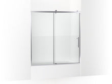 Load image into Gallery viewer, KOHLER K-702253-10G81 Rely 62-1/2&amp;quot; H sliding bath door with 3/8&amp;quot;-thick glass

