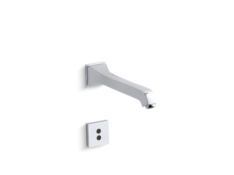 KOHLER K-T11838 Memoirs Stately Wall-mount touchless faucet trim with Insight technology and 8-3/16" spout, requires valve
