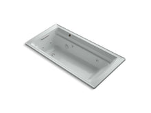 Load image into Gallery viewer, KOHLER K-1124-W1 Archer 72&amp;quot; x 36&amp;quot; drop-in whirlpool bath with end drain and Bask heated surface
