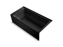 Load image into Gallery viewer, KOHLER K-1124-RAW Archer 72&amp;quot; x 36&amp;quot; alcove whirlpool bath with Bask heated surface, integral flange, and right-hand drain
