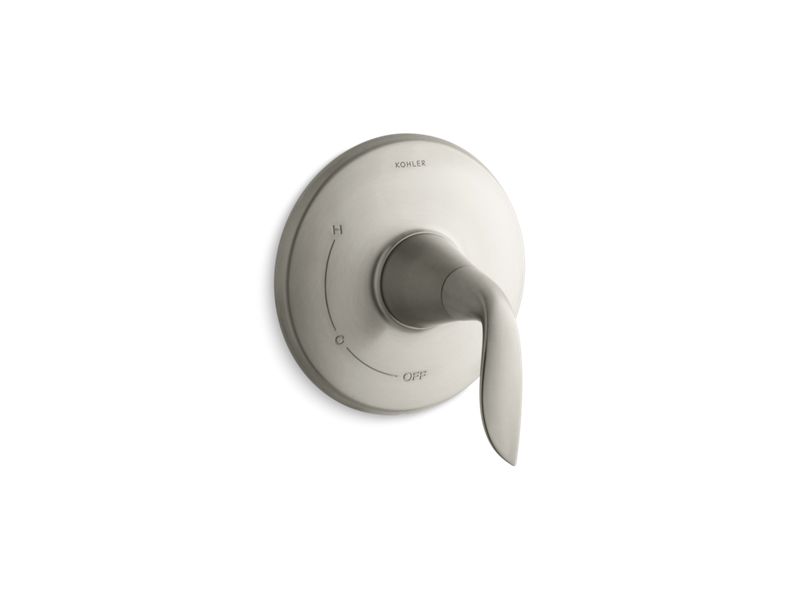 KOHLER TS5322-4-BN Refinia Rite-Temp(R) Valve Trim With Lever Handle in Vibrant Brushed Nickel