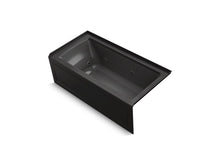 Load image into Gallery viewer, KOHLER K-1947-HRA Archer 60&amp;quot; x 30&amp;quot; three-side integral flange whirlpool bath with right-hand drain, heater, and Comfort Depth design
