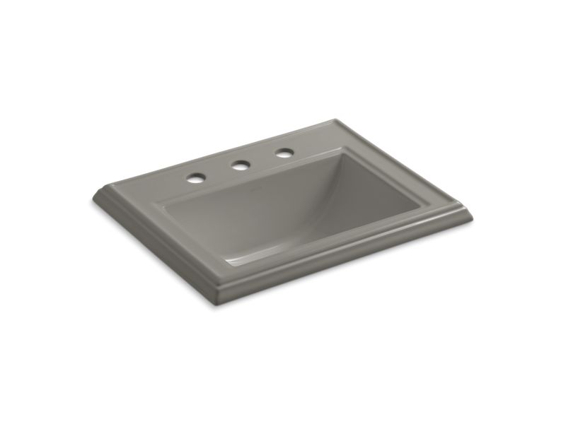 KOHLER K-2241-8 Memoirs Classic Classic drop-in bathroom sink with 8" widespread faucet holes