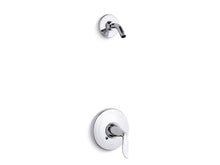 Load image into Gallery viewer, KOHLER TLS5320-4-CP Refinia Rite-Temp(R) Shower Valve Trim With Lever Handle, Less Showerhead in Polished Chrome
