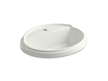 Load image into Gallery viewer, KOHLER K-2992-1-NY Tresham Oval Drop-in bathroom sink with single faucet hole
