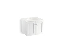 Load image into Gallery viewer, KOHLER K-99513-1WA Damask 24&amp;quot; wall-hung bathroom vanity cabinet with 2 doors
