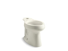 Load image into Gallery viewer, KOHLER 4199-L-96 Highline Comfort Height Elongated Chair Height Toilet Bowl With Bedpan Lugs in Biscuit
