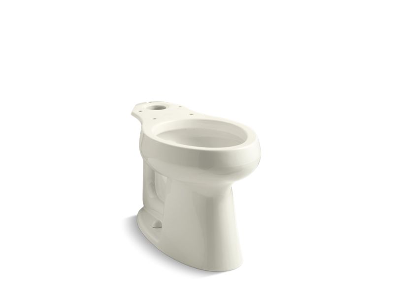KOHLER 4199-L-96 Highline Comfort Height Elongated Chair Height Toilet Bowl With Bedpan Lugs in Biscuit