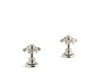 KOHLER Artifacts Prong bathroom sink faucet handles