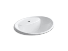 Load image into Gallery viewer, KOHLER K-2839-1 Tides Drop-in sink with single faucet hole
