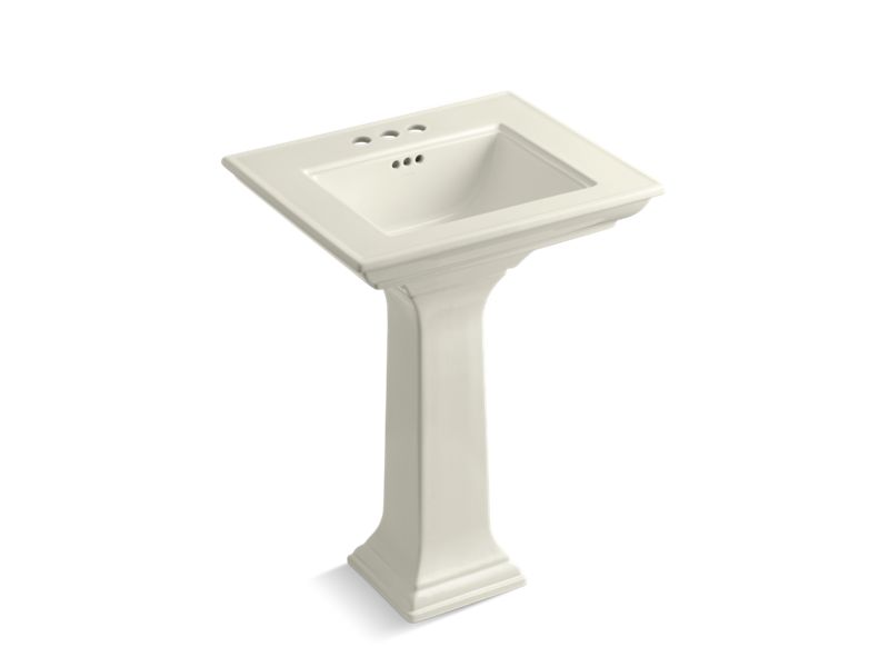 KOHLER 2344-4 Memoirs Stately 24-1/2" pedestal bathroom sink