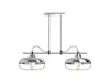 KOHLER Modern Farm Two-light linear chandelier