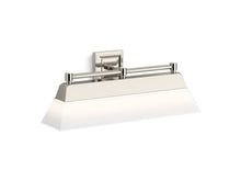 Load image into Gallery viewer, KOHLER 23690-LED-SNL Memoirs 24&amp;quot; Led Sconce in Vibrant Polished Nickel
