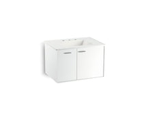 Load image into Gallery viewer, KOHLER K-99541-L-1WA Jute 30&amp;quot; wall-hung bathroom vanity cabinet with 1 door and 1 drawer on left
