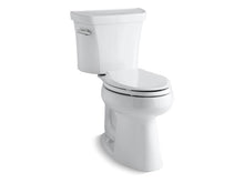 Load image into Gallery viewer, KOHLER 3889-UT-0 Highline Comfort Height Two-Piece Elongated 1.28 Gpf Chair Height Toilet With Tank Cover Locks, Insulated Tank And 10&amp;quot; Rough-In in White
