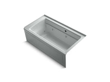 Load image into Gallery viewer, KOHLER K-1122-RAW Archer 60&amp;quot; x 32&amp;quot; alcove whirlpool bath with Bask heated surface, integral apron, integral flange and right-hand drain

