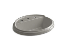 Load image into Gallery viewer, KOHLER K-2992-8-K4 Tresham Oval Drop-in bathroom sink with 8&amp;quot; widespread faucet holes
