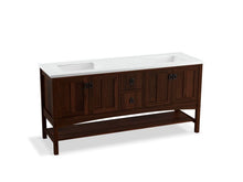 Load image into Gallery viewer, KOHLER K-99560-1WD Marabou 72&amp;quot; bathroom vanity cabinet with 4 doors and 2 drawers
