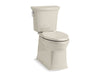 KOHLER 5709-G9 Corbelle Comfort Height Continuousclean Two-Piece Elongated 1.28 Gpf Chair Height Toilet With Continuousclean Technology in Sandbar
