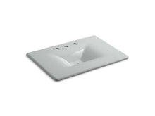 Load image into Gallery viewer, KOHLER K-3049-8 Iron/Impressions 31&amp;quot; Enameled cast iron vanity top with integrated rectangular sink
