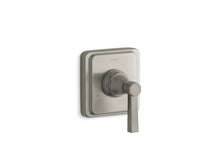 Load image into Gallery viewer, KOHLER K-T13175-4A Pinstripe Valve trim with Pure design lever handle for transfer valve, requires valve
