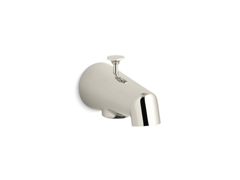 KOHLER 6855-SN Antique Standard 4-7/8" Diverter Bath Spout in Vibrant Polished Nickel