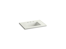 Load image into Gallery viewer, KOHLER K-2779-8 Ceramic/Impressions 31&amp;quot; Vitreous china vanity top with integrated rectangular sink
