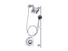 Load image into Gallery viewer, KOHLER 10827-4-CP Forté Essentials Performance Showering Package in Polished Chrome

