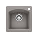 BLANCO Diamond Dual Mount Bar Sink - Metallic Gray
