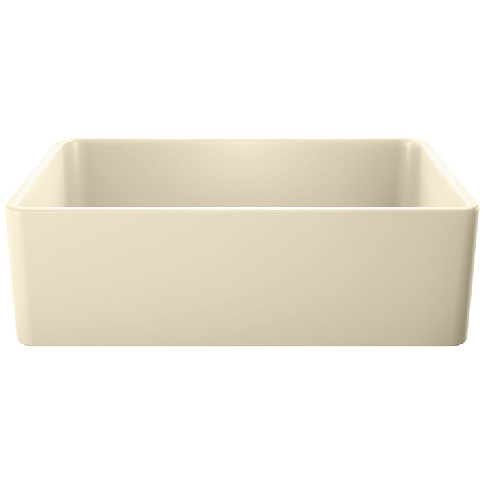 BLANCO 525013 Cerana 33" Apron Single Bowl Farmhouse Sink - Biscuit