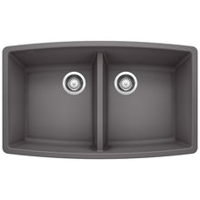 Load image into Gallery viewer, BLANCO 441473 Performa Equal Double Bowl Kitchen Sink - Cinder
