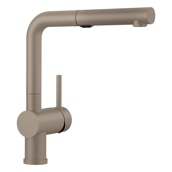 BLANCO 526371 Linus Pull-Out Kitchen Faucet 1.5 GPM - Truffle