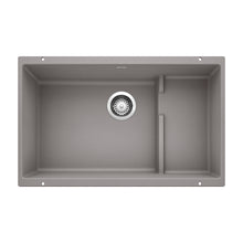 Load image into Gallery viewer, BLANCO 519452 Precis Cascade Super Single Kitchen Sink with Colander - Metallic Gray
