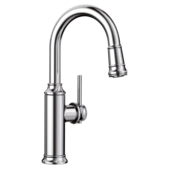 BLANCO 442512 Empressa Pull-Down Bar Faucet 1.5 GPM - Chrome