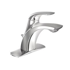 Moen WSL84533 Zarina One Handle High Arc Bathroom Faucet in Chrome