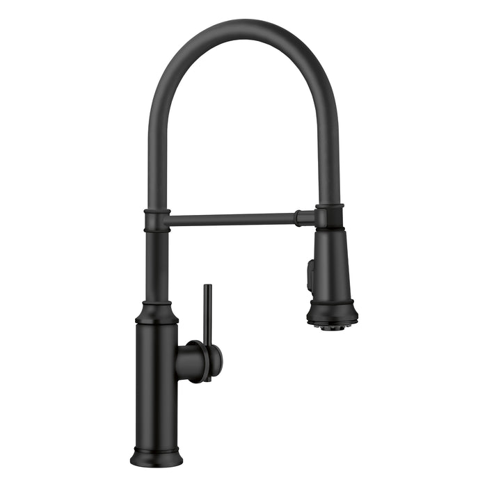 BLANCO 443022 Empressa Semi-Pro Kitchen Faucet 1.5 GPM - Matte Black
