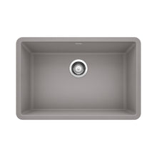 Load image into Gallery viewer, BLANCO 522428 Precis 27&amp;quot; Single Bowl Kitchen Sink - Metallic Gray
