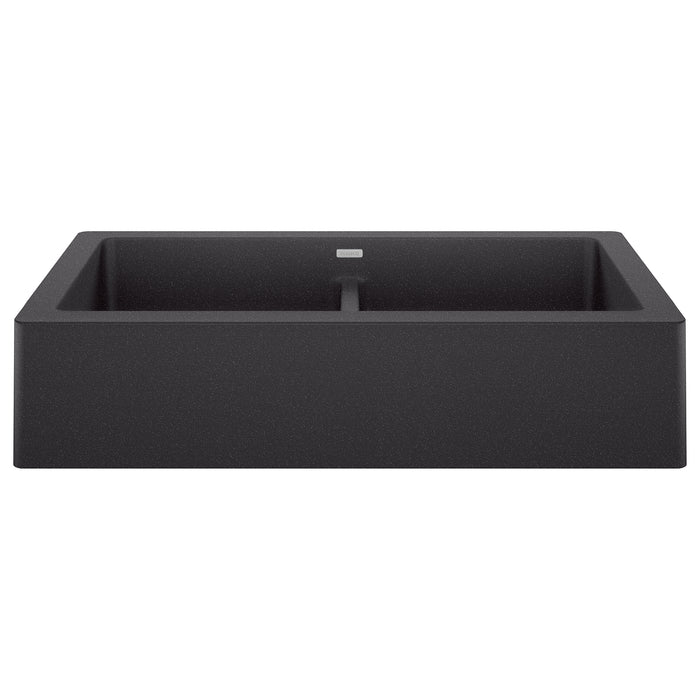 BLANCO 526547 Vintera 33" Equal Double Apron Farmhouse Sink - Anthracite