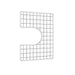 BLANCO Stainless Steel Bottom Grid for Small Bowl of Performa 60/40 Sinks