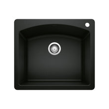 Load image into Gallery viewer, BLANCO 442905 Diamond Single Bowl Dual Mount Kitchen Sink - Coal Black
