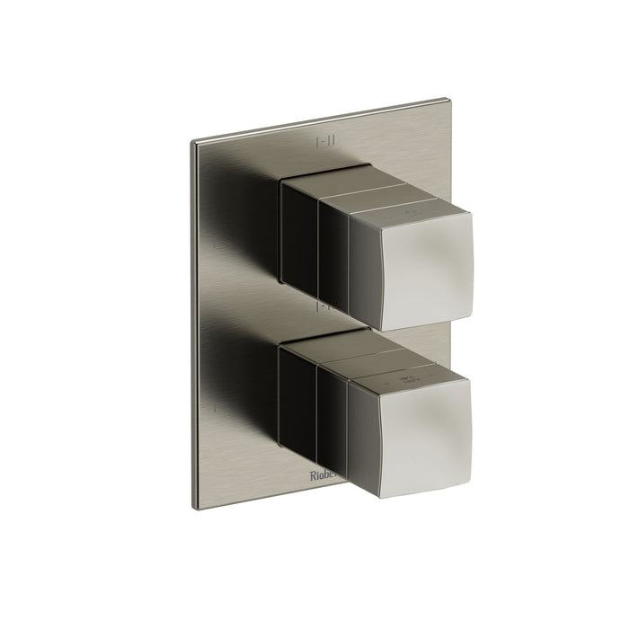 Riobel TRF46 Reflet 3/4" Therm & Pressure Balance Trim with 6 Functions