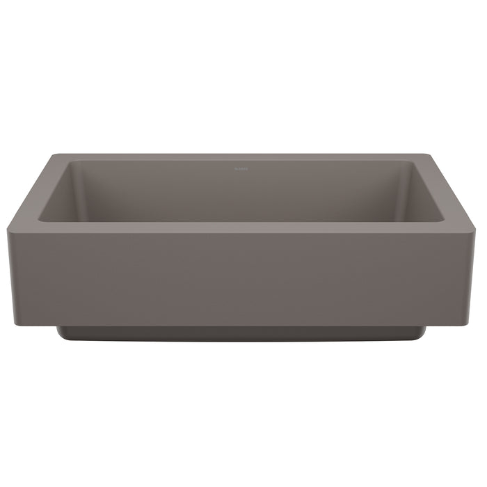 BLANCO Vintera 30" Super Single Apron Farmhouse Sink - Volcano Gray
